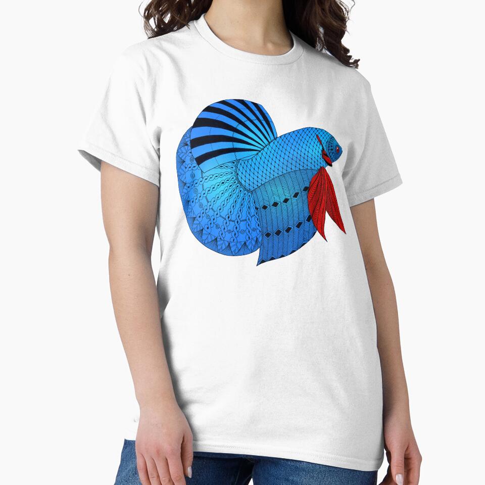 Betta Fish by MagicMama T-Shirts, Hoodie, Sweatshirt | BlankRebels.com (Image 2)