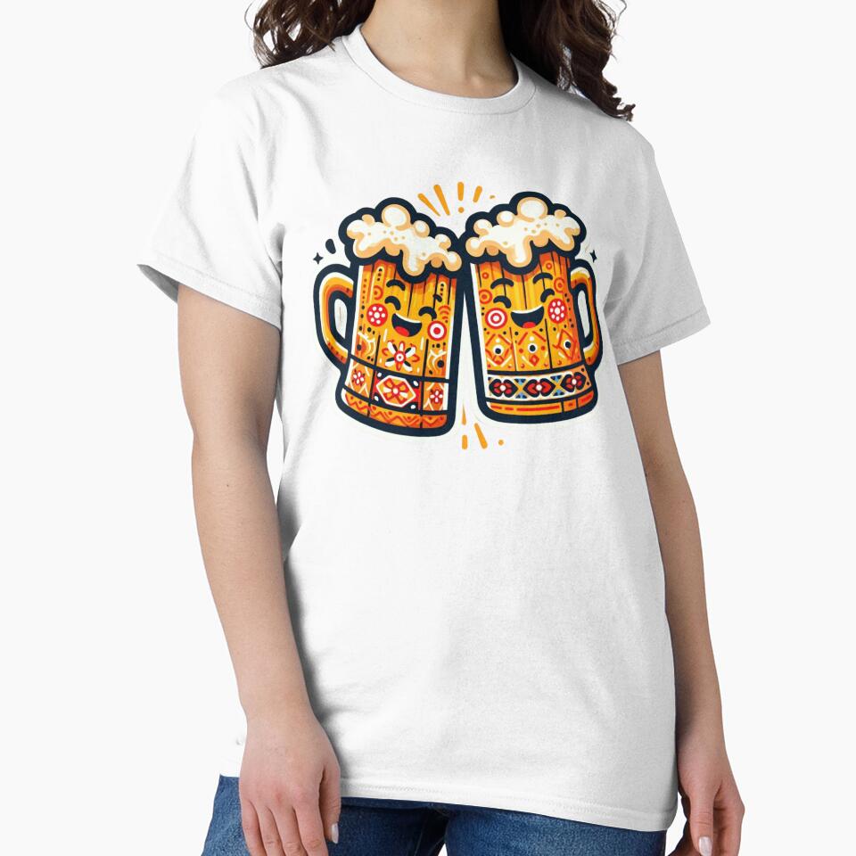 Cheerful Beer Mug by raedattia