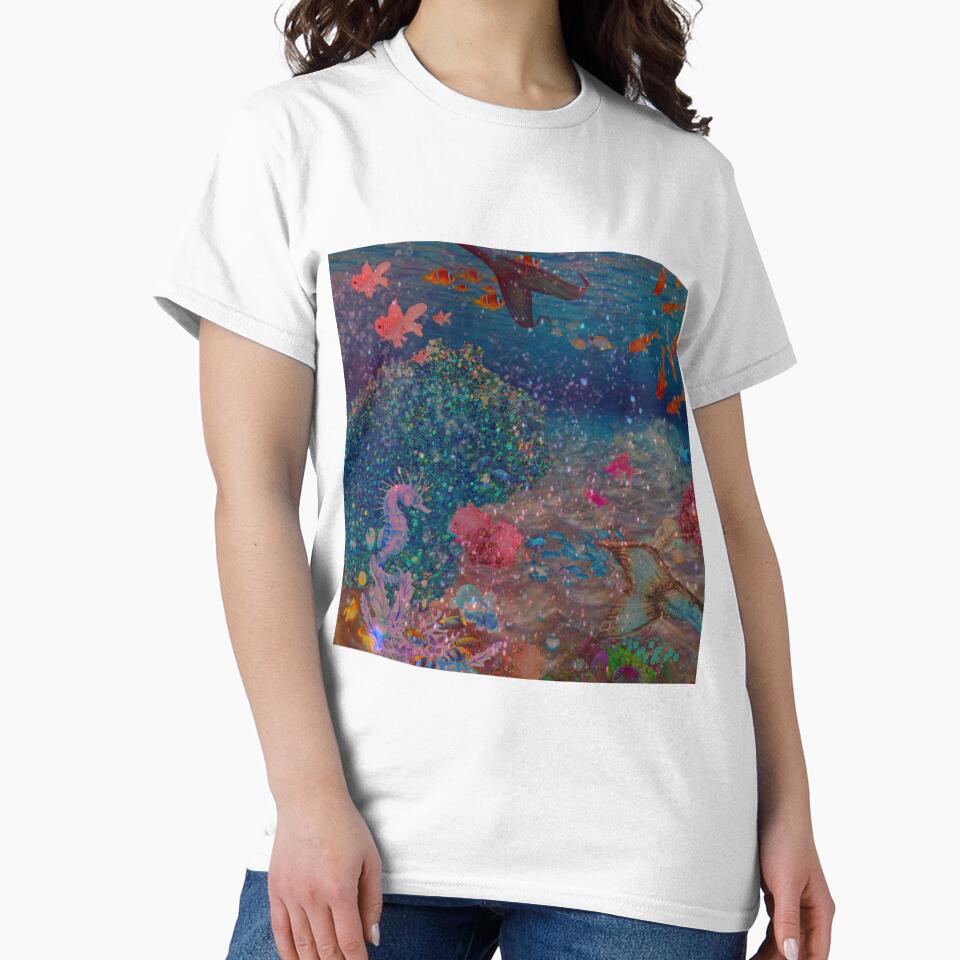 Obsessed With The Ocean Life by Asmaa Abdul-Azim T-Shirts, Hoodie, Sweatshirt | BlankRebels.com (Image 2)