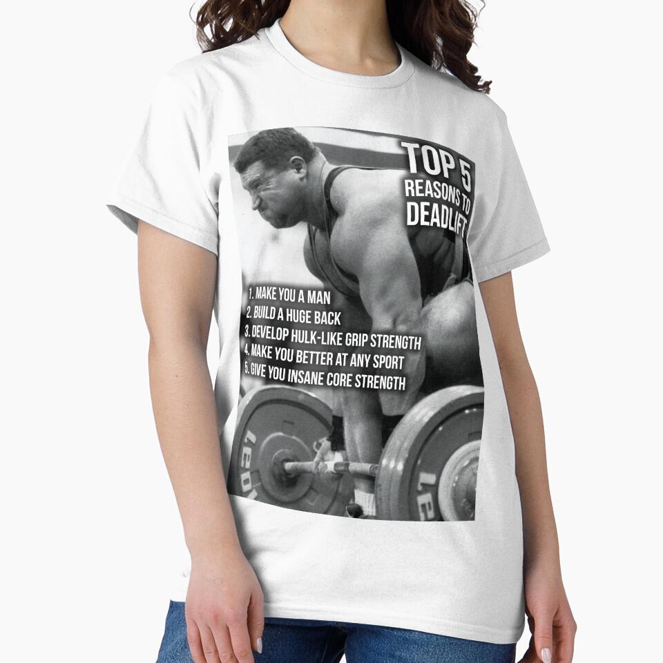 Top 5 Reasons To Deadlift by superfitstuff T-Shirts, Hoodie, Sweatshirt | BlankRebels.com (Image 2)