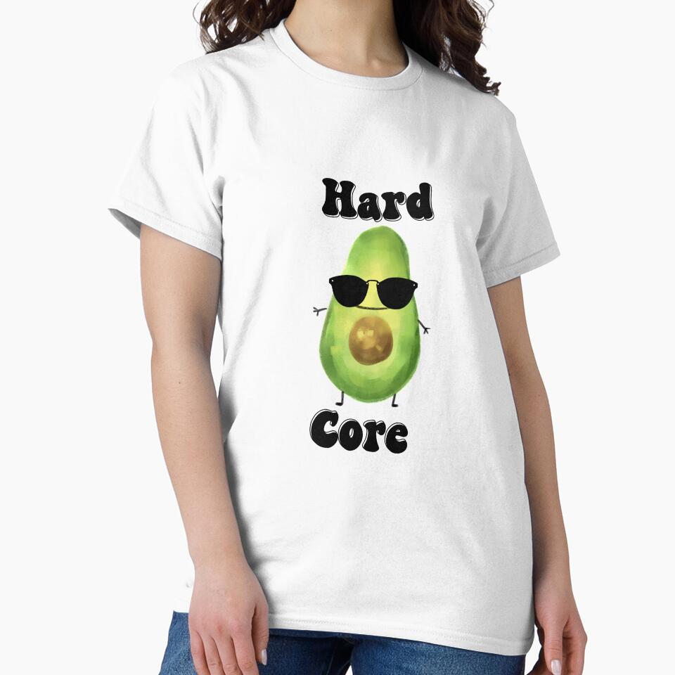 Hard core avocado with sunglasses design by FayNdesigns T-Shirts, Hoodie, Sweatshirt | BlankRebels.com (Image 2)