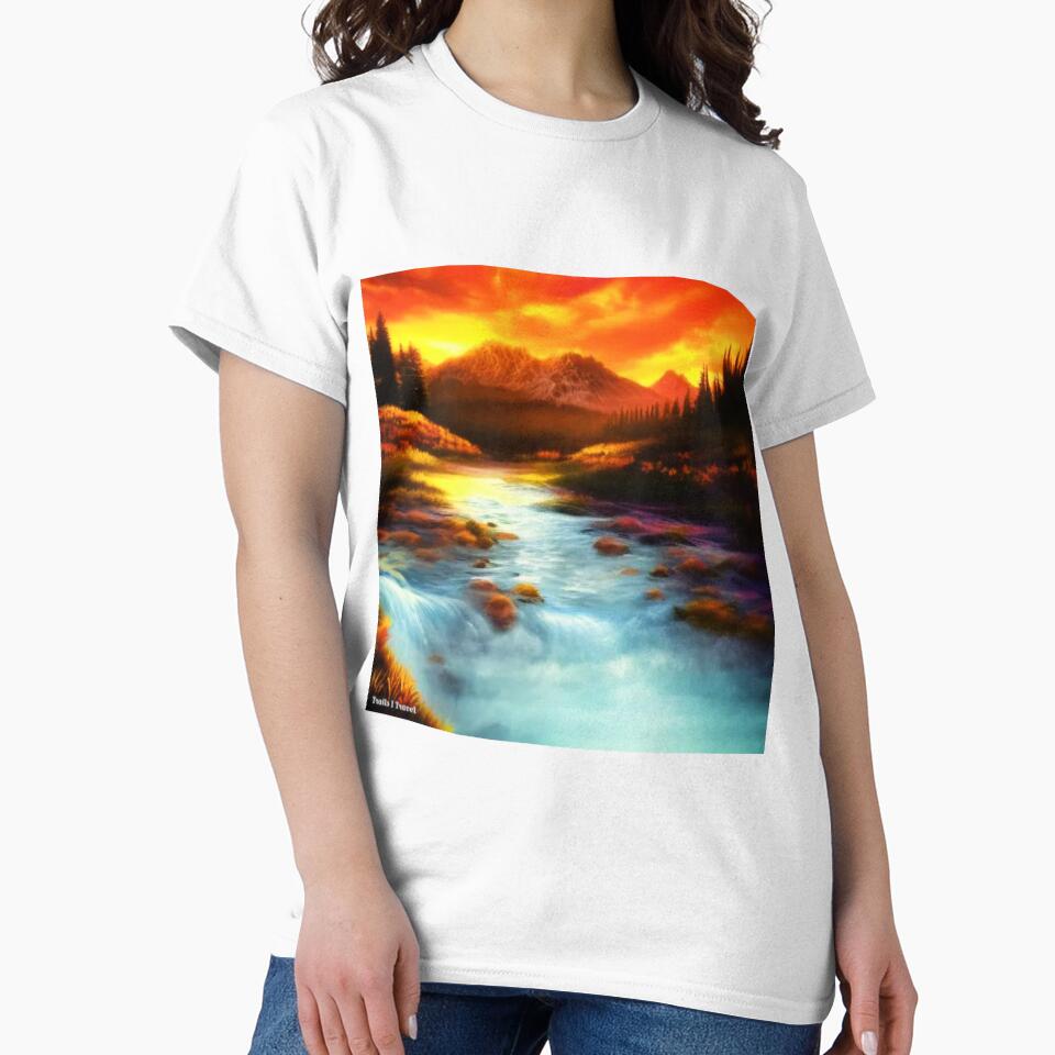 Mountain Stream by trailsitravel T-Shirts, Hoodie, Sweatshirt | BlankRebels.com (Image 2)