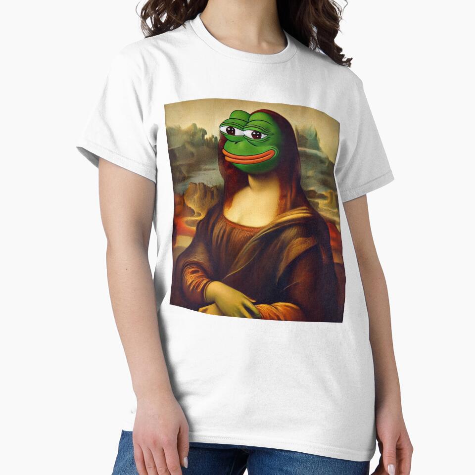Pepe Crypto Meme Frog - Lisa by DigitaledbyTailor T-Shirts, Hoodie, Sweatshirt | BlankRebels.com (Image 2)