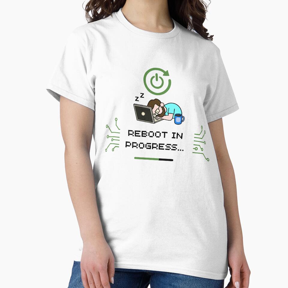 Copie de Copie de Sleep Mode Activated – Reboot Coming Soon by BCA Collection T-Shirts, Hoodie, Sweatshirt (Image 2)