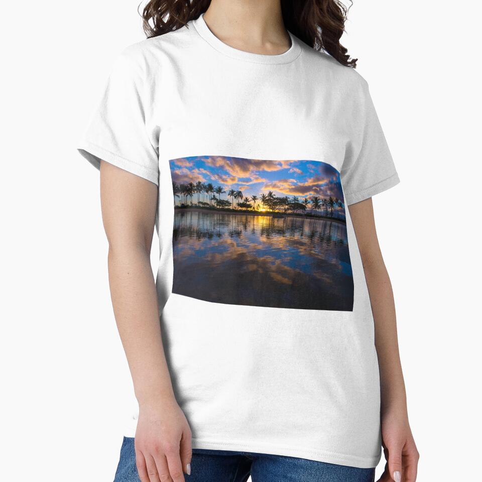 Waikiki Sunset Face Mask by Adrian Alford Photography T-Shirts, Hoodie, Sweatshirt | BlankRebels.com (Image 2)