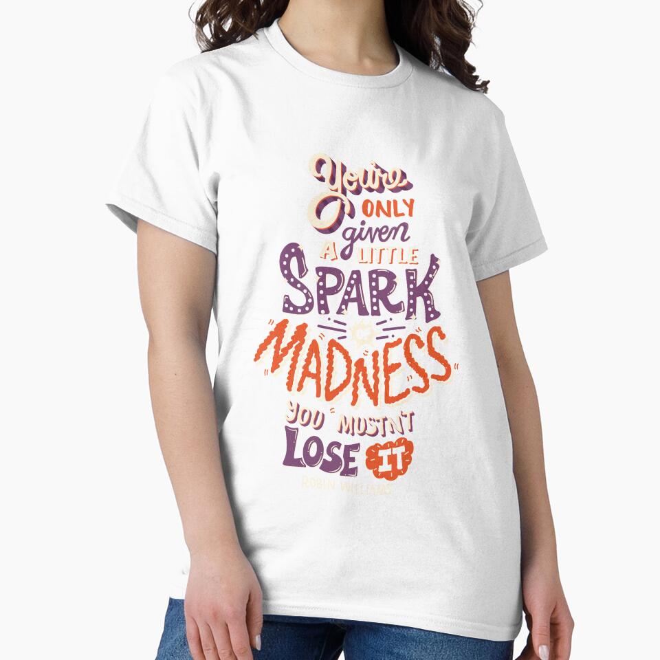 Spark of Madness by Risa Rodil T-Shirts, Hoodie, Sweatshirt | BlankRebels.com (Image 2)