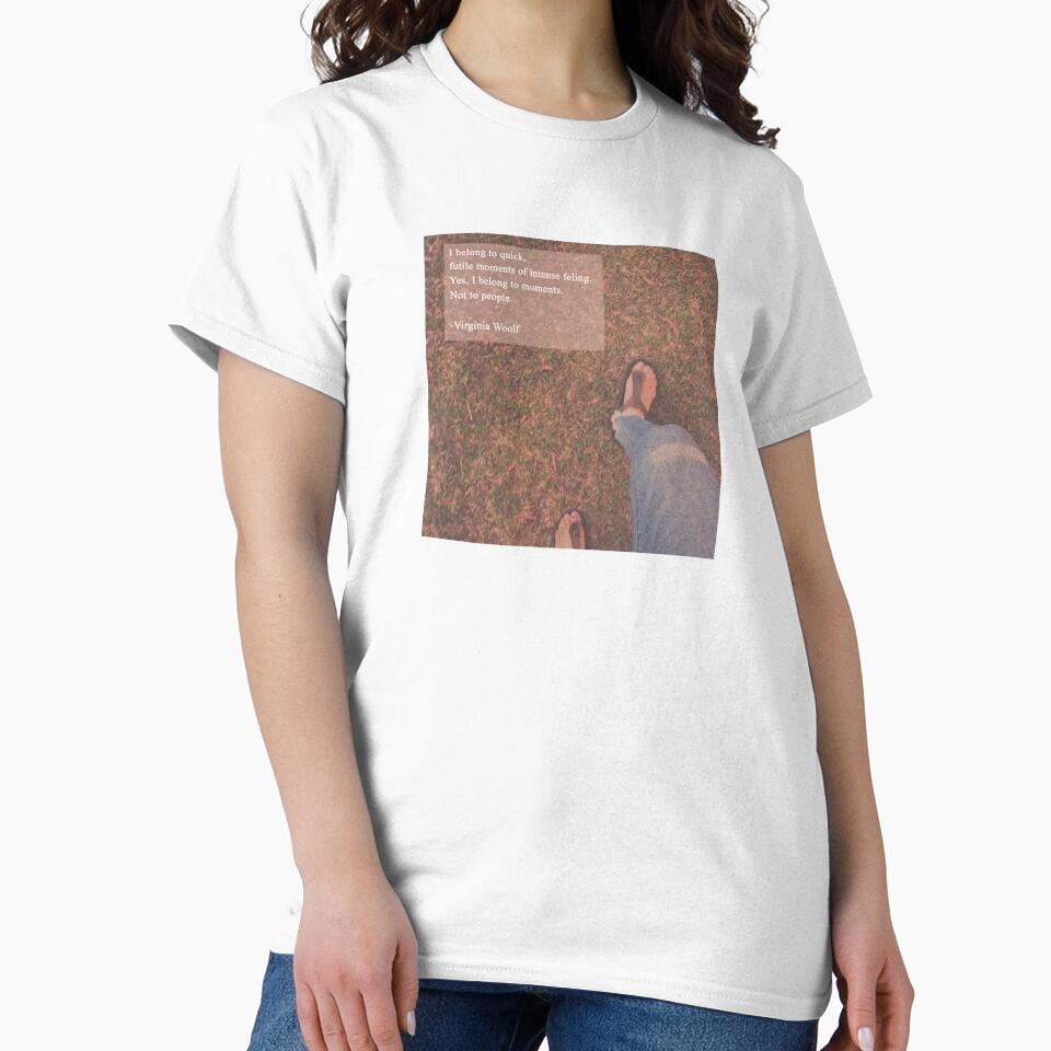 Romantic Academia Virginia Woolf Quote by lovartxin T-Shirts, Hoodie, Sweatshirt | BlankRebels.com (Image 2)