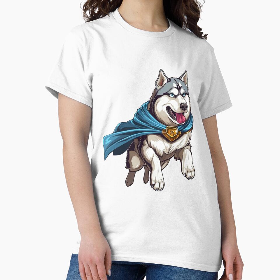 Siberian Husky Superhero by Jaro90