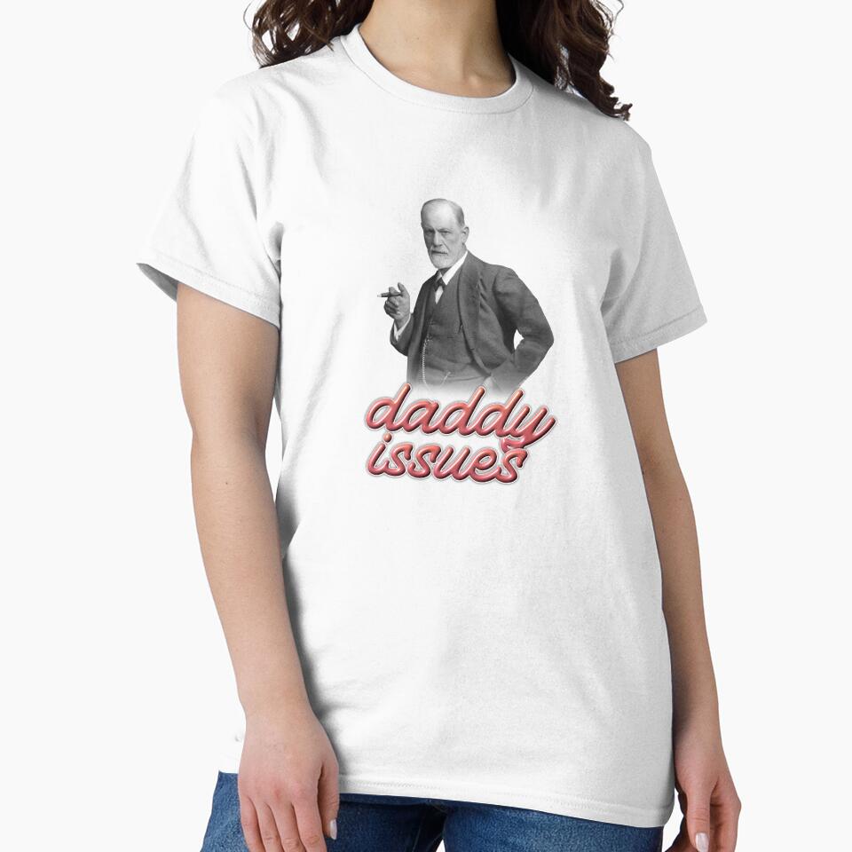 Sigmund Freud daddy issues psyhology design by snazzyseagull