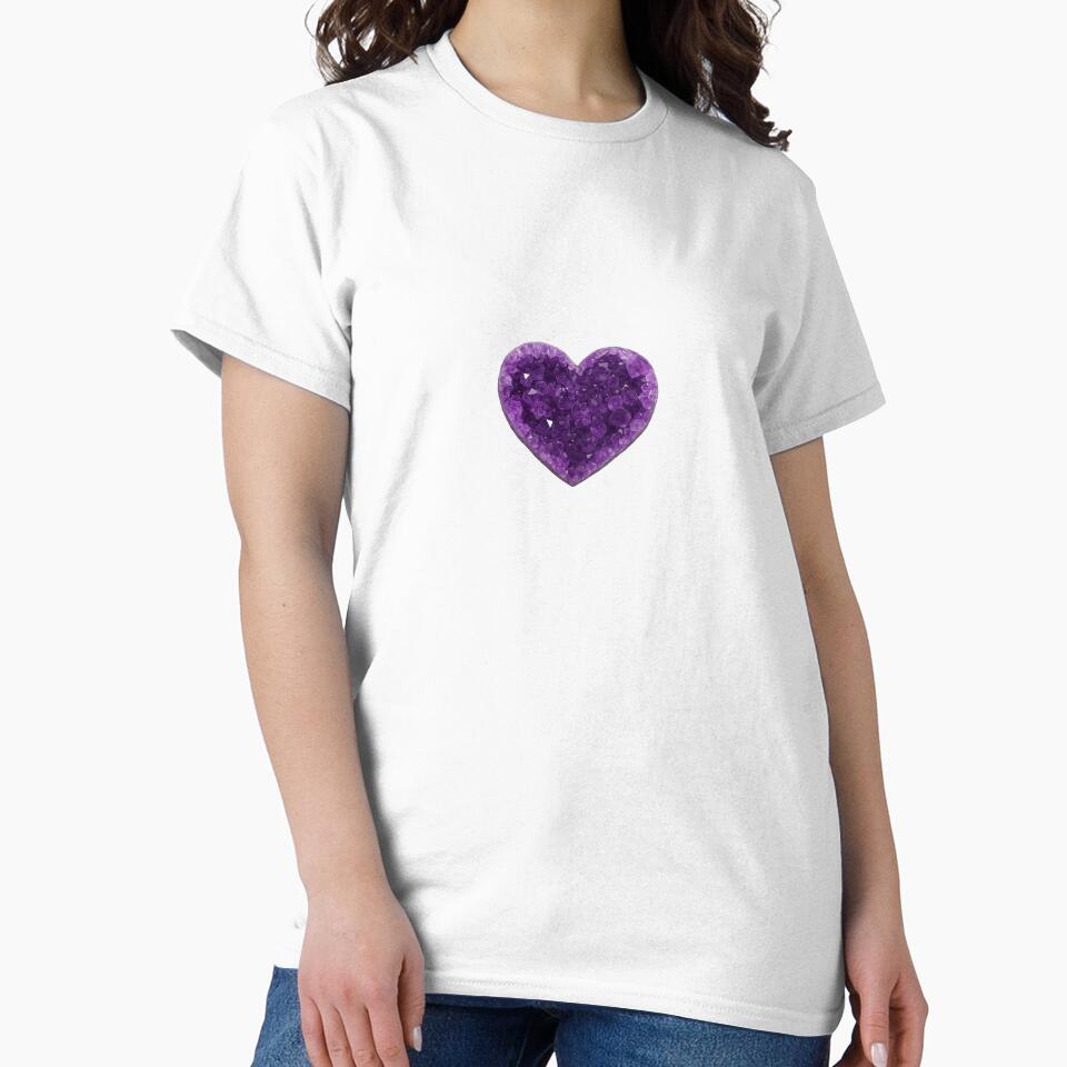 Amethyst Crystal by AlecMyst T-Shirts, Hoodie, Sweatshirt | BlankRebels.com (Image 2)