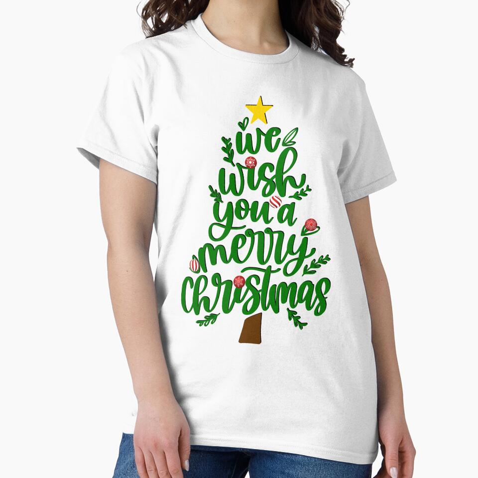 Merry Christmas Tree by MenteApparel T-Shirts, Hoodie, Sweatshirt | BlankRebels.com (Image 2)