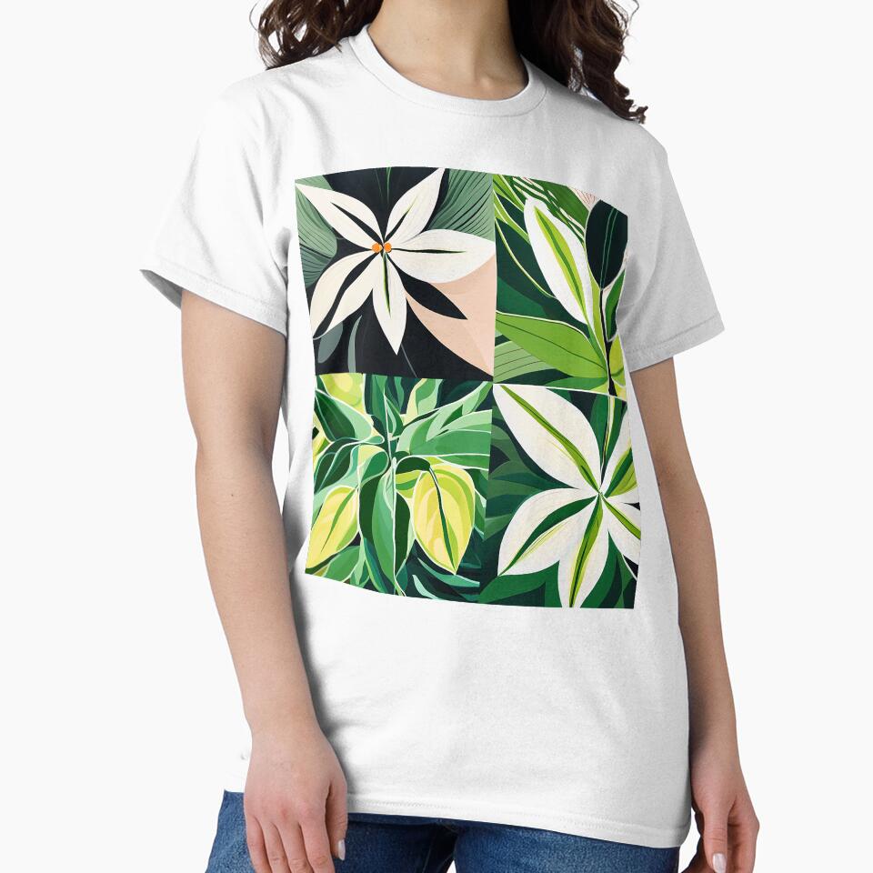 Abstract Botanical #7 by Prints and Lifestyle T-Shirts, Hoodie, Sweatshirt | BlankRebels.com (Image 2)