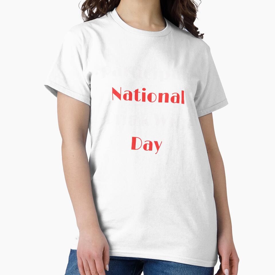 Participant National Drink Wine Day by MagicSD Designs