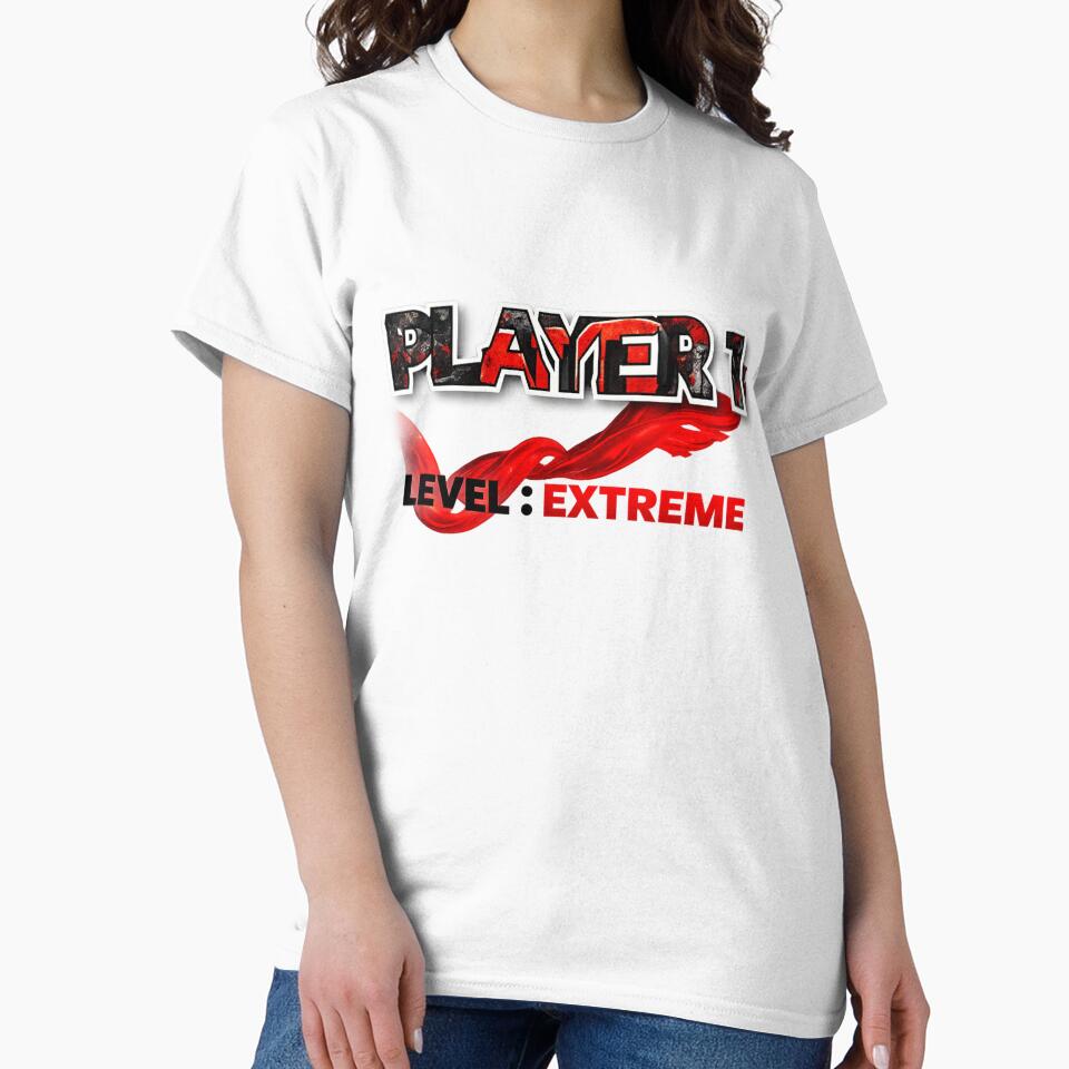 Player One – Extreme Mode Gamer by ArtByMuneer T-Shirts, Hoodie, Sweatshirt | BlankRebels.com (Image 2)
