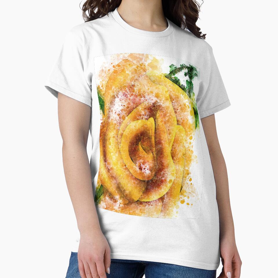 Yellow Rose Abstract color by artdragongift 15 T-Shirts, Hoodie, Sweatshirt | BlankRebels.com (Image 2)