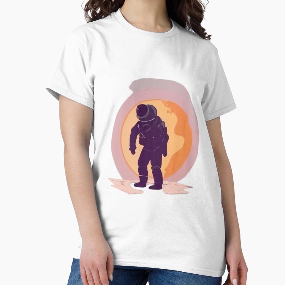 Astronaut Exploring Space/Journey Beyond Earth by Hubert  GrafikaExpressArtistry T-Shirts, Hoodie, Sweatshirt (Image 2)