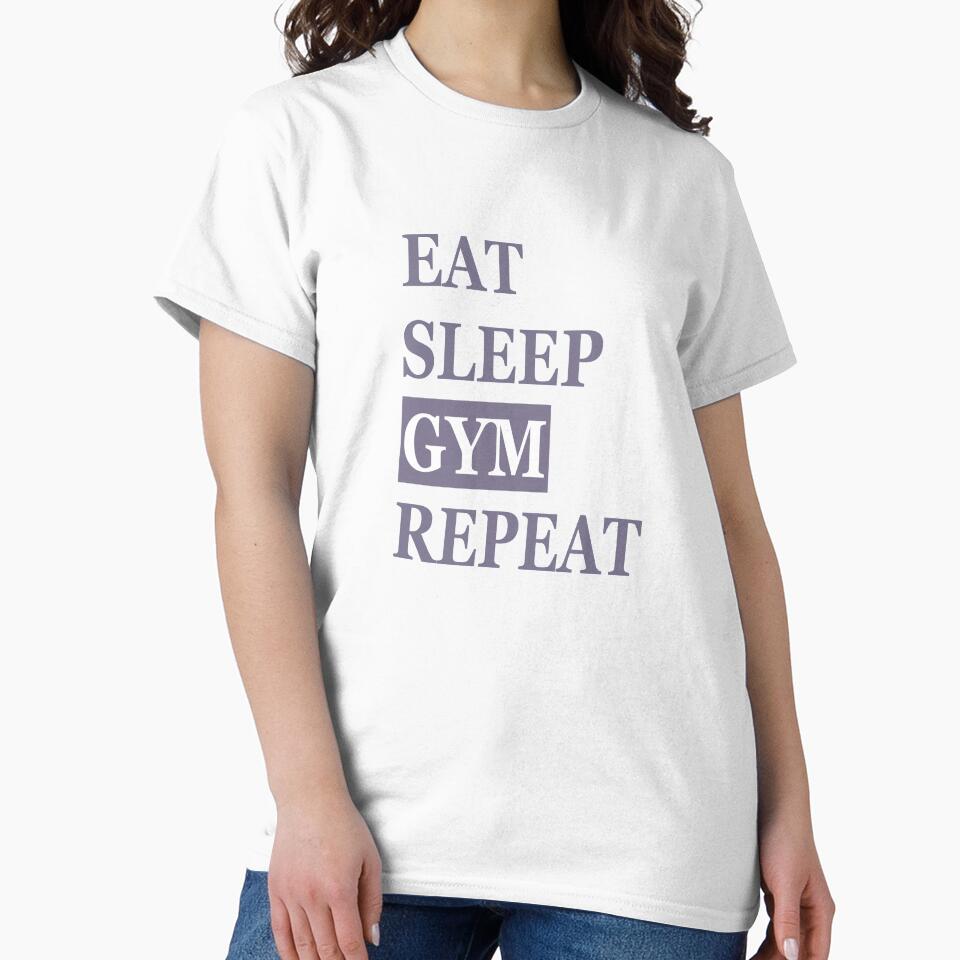 Eat, Sleep, Gym, Repeat by madtoyman T-Shirts, Hoodie, Sweatshirt | BlankRebels.com (Image 2)