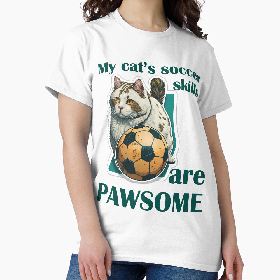 My Cat's Soccer Skills Are PAWSOME by cjunqueira