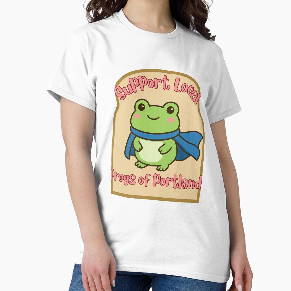Support Local Frogs of Portland Freedom of speech and against Fascism by SpacedOutRITZ T-Shirts, Hoodie, Sweatshirt (Image 2)