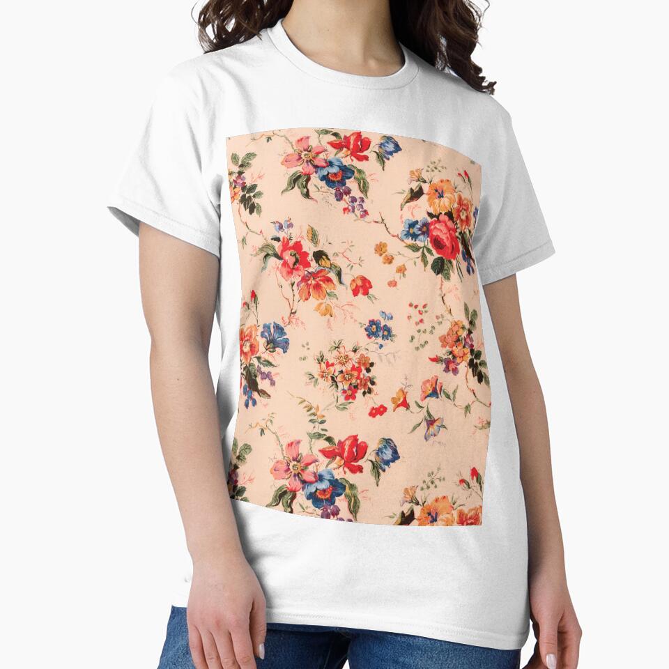 VINTAGE FLORAL1 Pop Art by Bruce ALMIGHTY Baker T-Shirts, Hoodie, Sweatshirt | BlankRebels.com (Image 2)