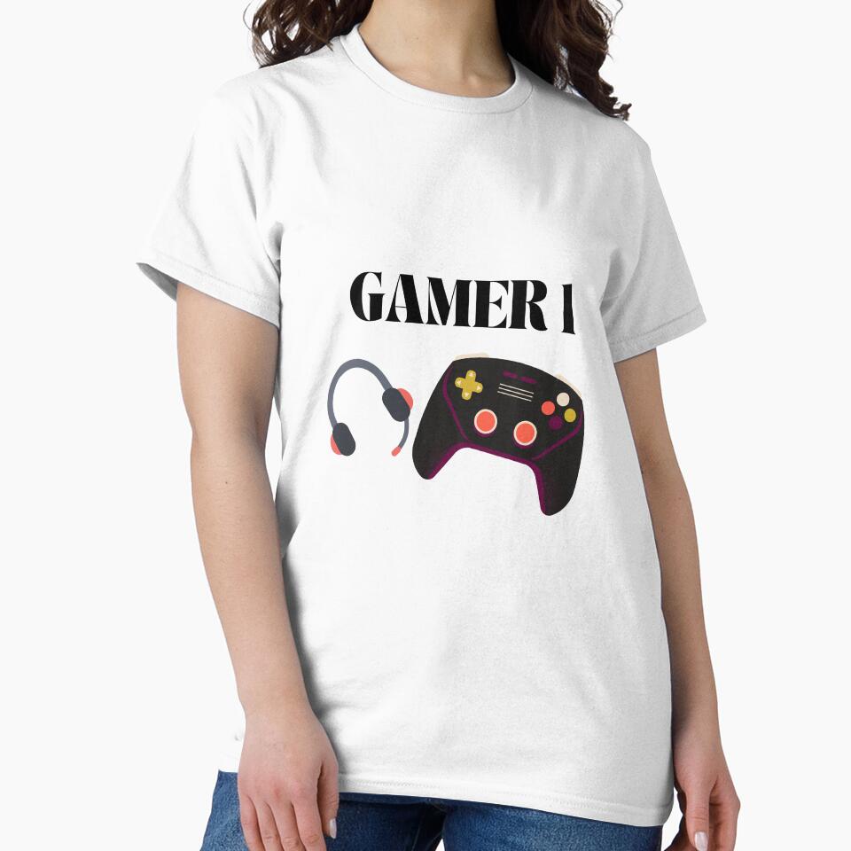 Gamer 1 by mench64 T-Shirts, Hoodie, Sweatshirt | BlankRebels.com (Image 2)