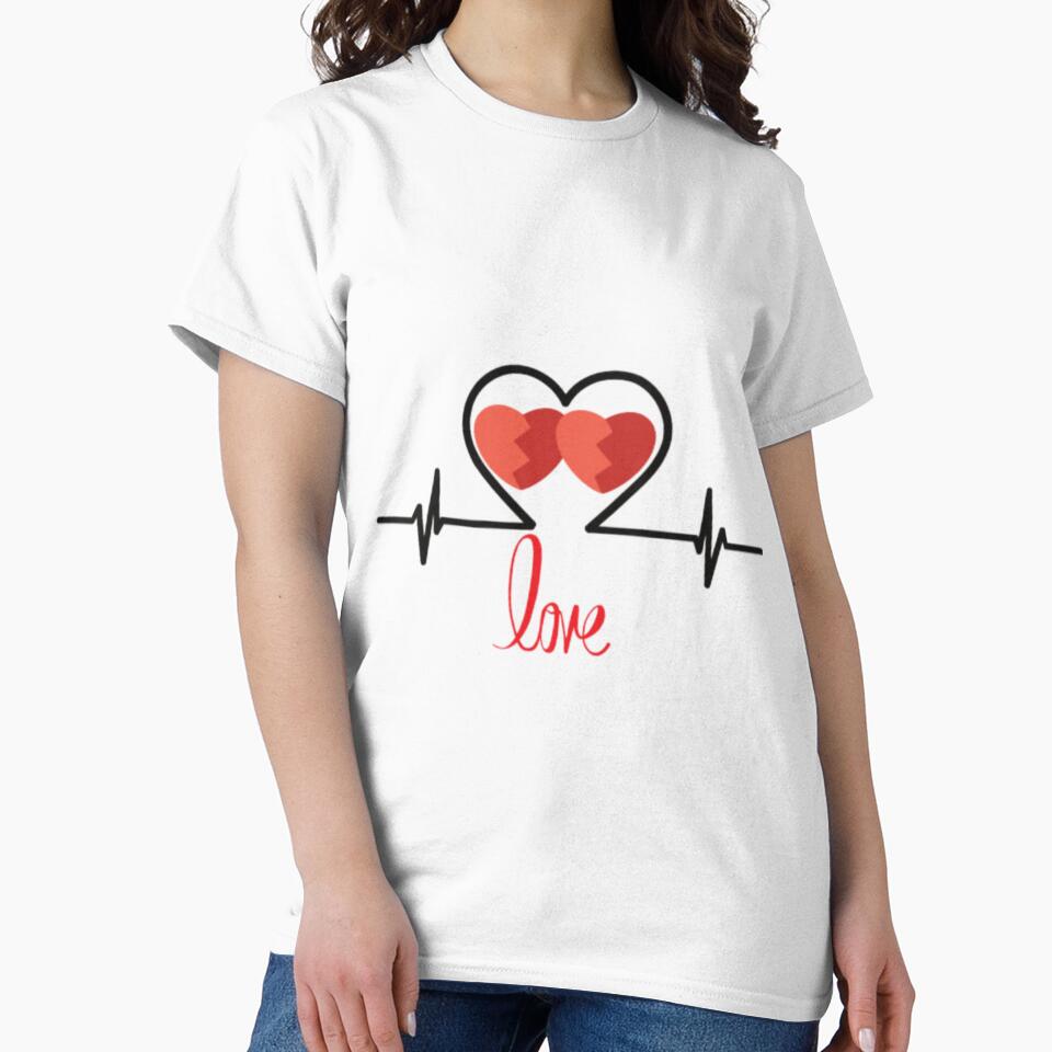 LOVE HEARTBEAT FOR TWO by Steven  LaRussa T-Shirts, Hoodie, Sweatshirt | BlankRebels.com (Image 2)