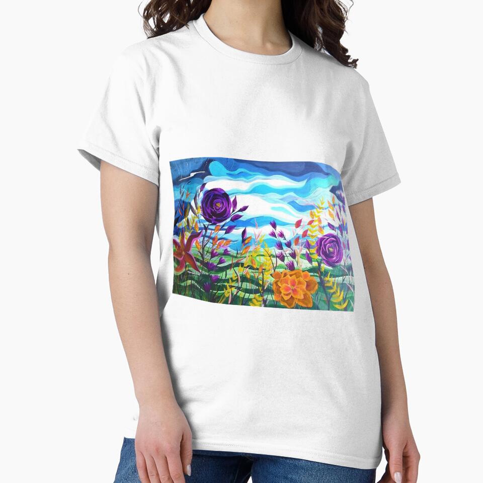 Summer Spectacular, Wild Flowers, Abstract Flowers, Colorful Flowers, Floral Apparel, Floral Decor, Rainbow... (Image 2)