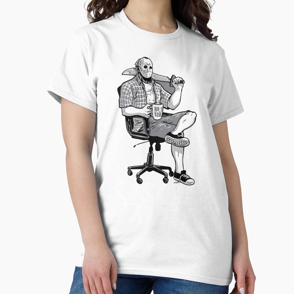 Casual Friday with Jason Voorhees by DAN13L T-Shirts, Hoodie, Sweatshirt | BlankRebels.com (Image 2)