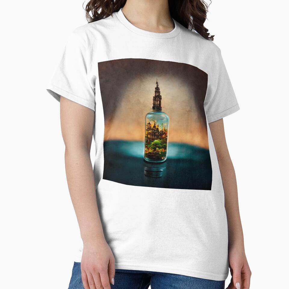 Fantasy City Bottle – Magical Miniature World T-Shirts, Hoodie, Sweatshirt