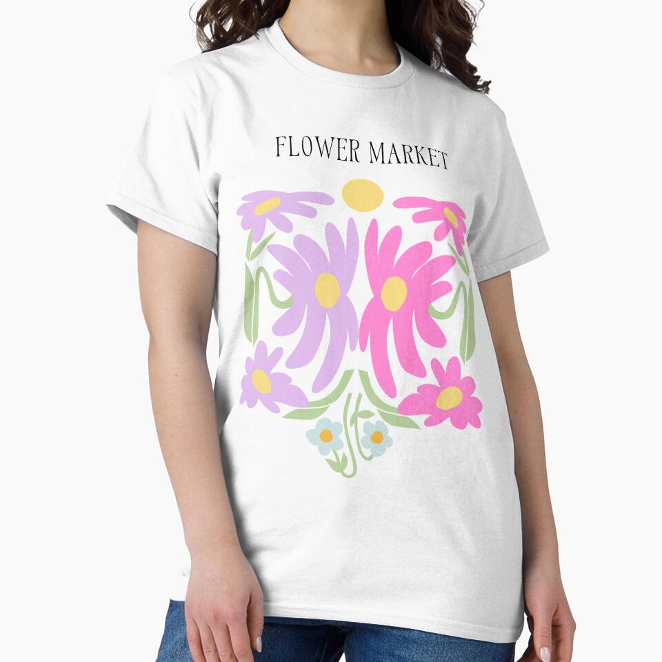 Flower Market Aesthetic by Inspired Life Creative T-Shirts, Hoodie, Sweatshirt | BlankRebels.com (Image 2)