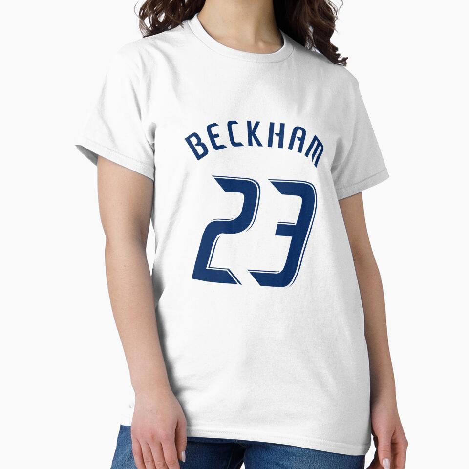 David Beckham - Los Angeles Galaxy Home Kit by On Target Sports T-Shirts, Hoodie, Sweatshirt | BlankRebels.com (Image 2)