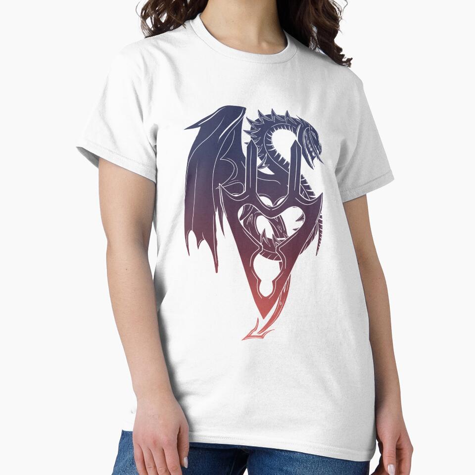 FFXIV Dragoon Job Symbol [FF Style] by Farryn-Arts T-Shirts, Hoodie, Sweatshirt | BlankRebels.com (Image 2)