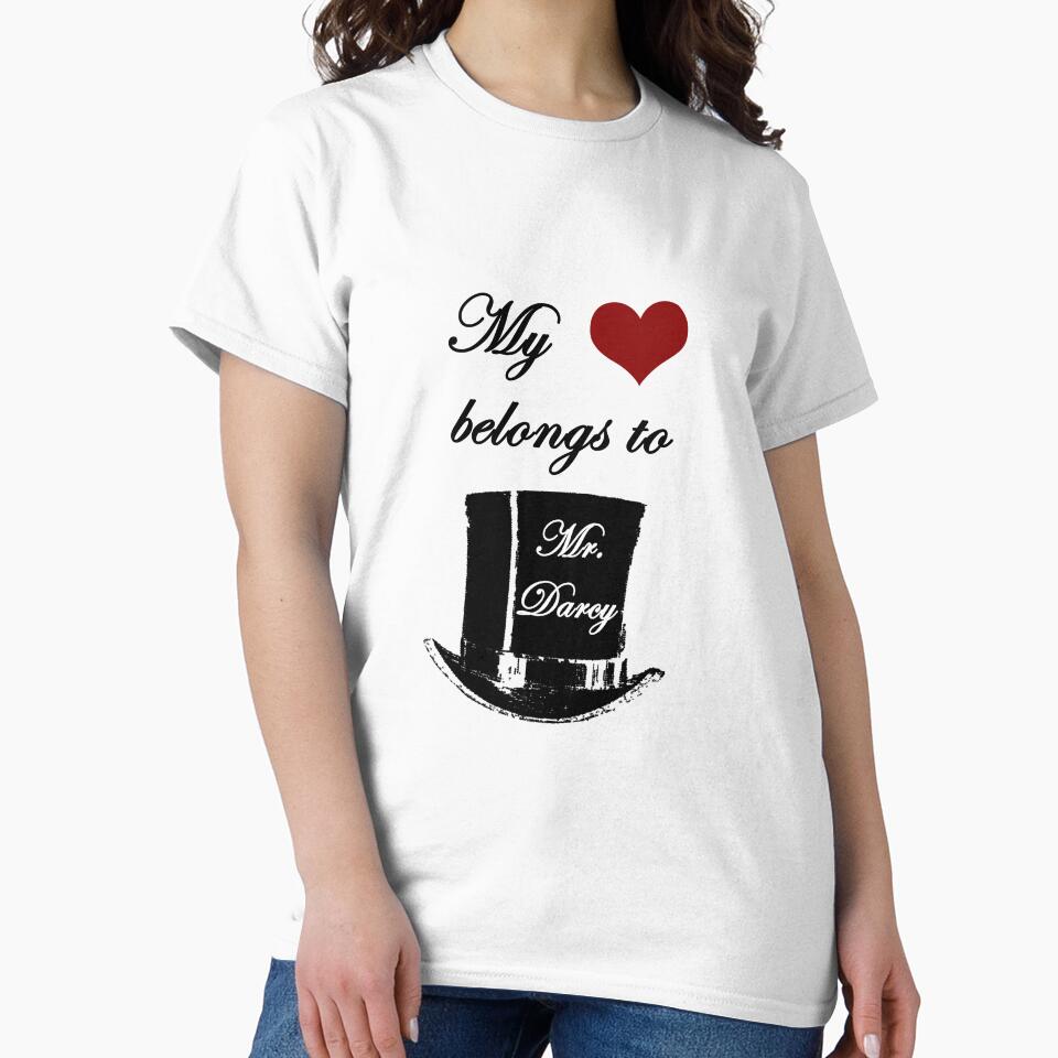 Mr. Darcy Has My Heart by GiantSquid1 T-Shirts, Hoodie, Sweatshirt | BlankRebels.com (Image 2)