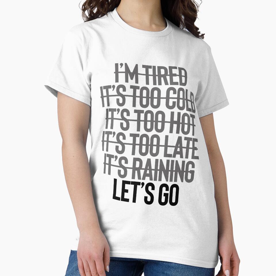 Lets Go Workout ~ Exercise Fitness Runner by StrangeStreet T-Shirts, Hoodie, Sweatshirt | BlankRebels.com (Image 2)