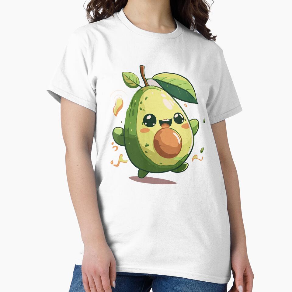 Avocado Gamer, Playful Illustration, Fun Mood, Bright Lighting, Gift for Gamers. by KOURCHAL ART