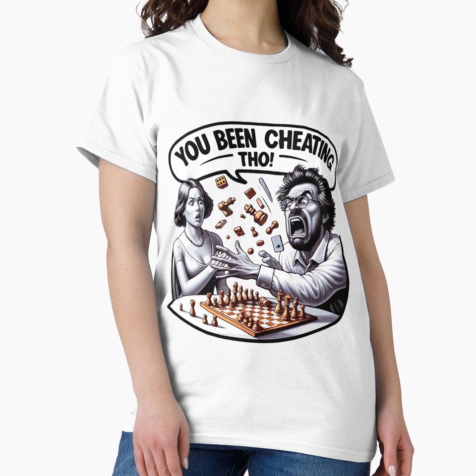 You Been Cheating Tho: Board Game Dispute by LexicalLegend T-Shirts, Hoodie, Sweatshirt | BlankRebels.com (Image 2)