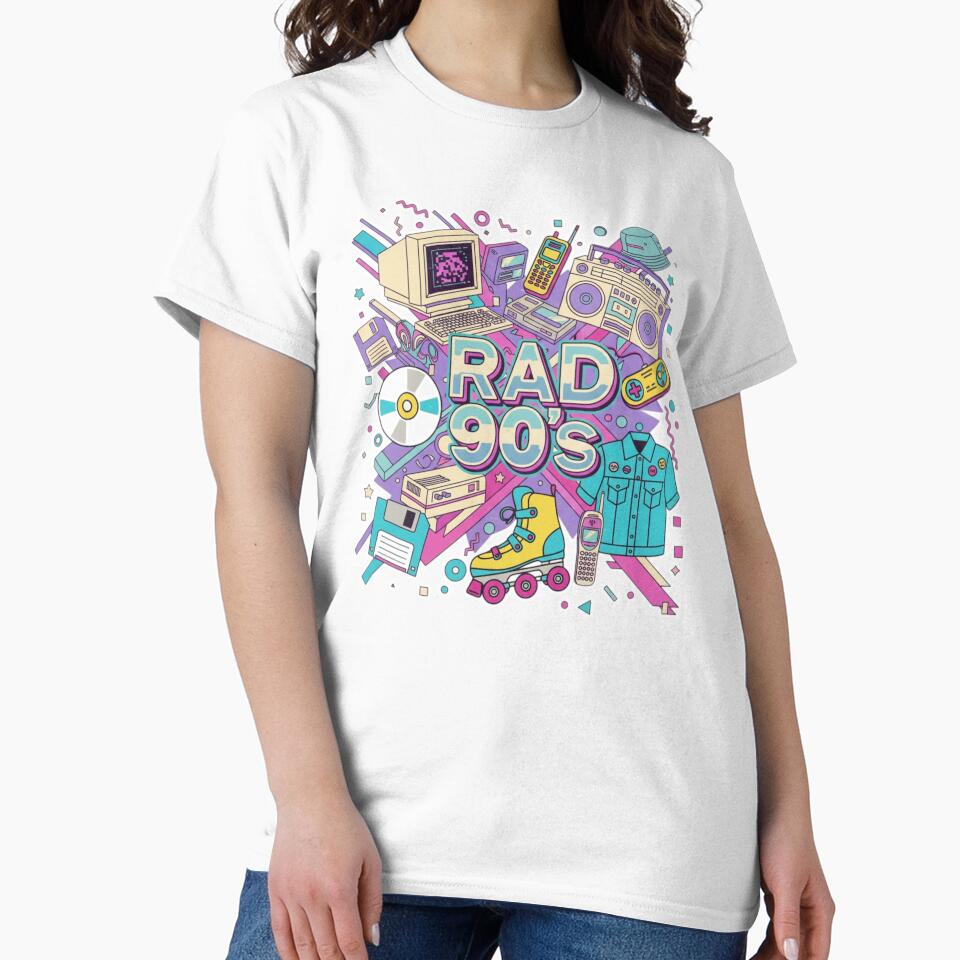 Sentimental 90s Logo – Retro Memories & Iconic 1990s Vibes by GlobalBoom T-Shirts, Hoodie, Sweatshirt (Image 2)