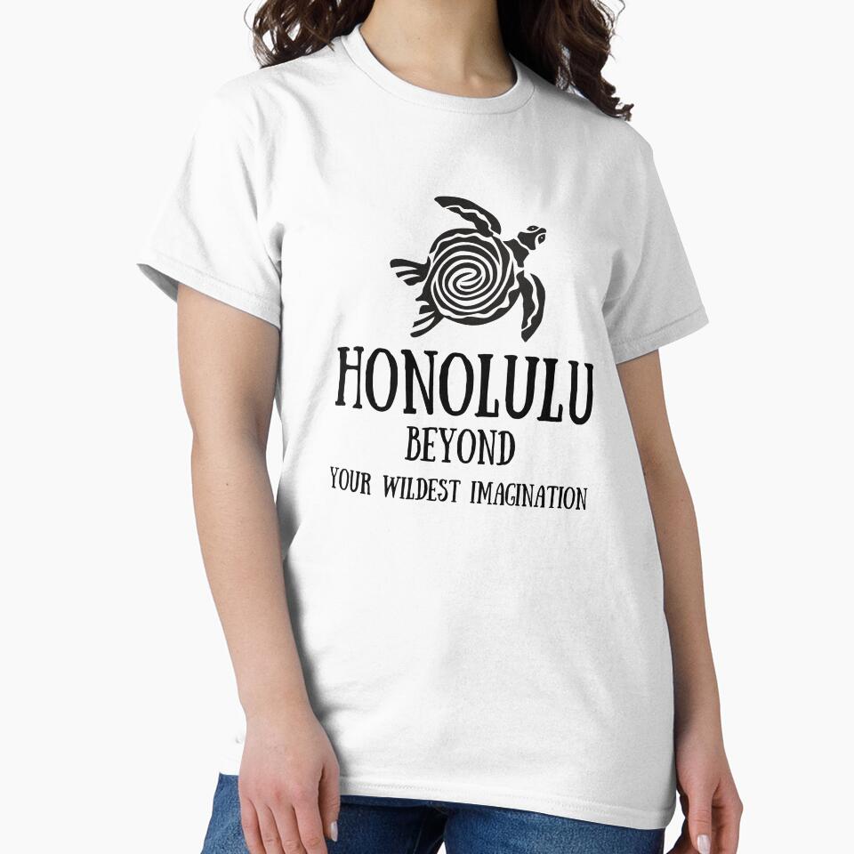 Retro Vintage 70's Hawaiian The Aloha State Honolulu by YuliyaR T-Shirts, Hoodie, Sweatshirt | BlankRebels.com (Image 2)