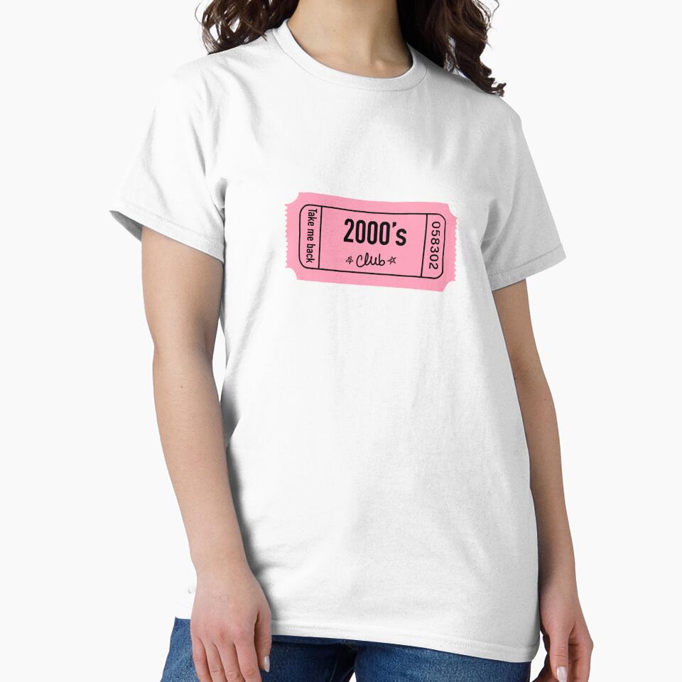 2000´s club ticket - y2k by SOFTIA T-Shirts, Hoodie, Sweatshirt | BlankRebels.com (Image 2)