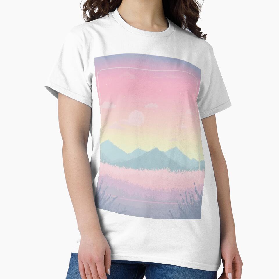 Pastel Pixel Art Gaming Landscape Tote Bag by ProjectNoah