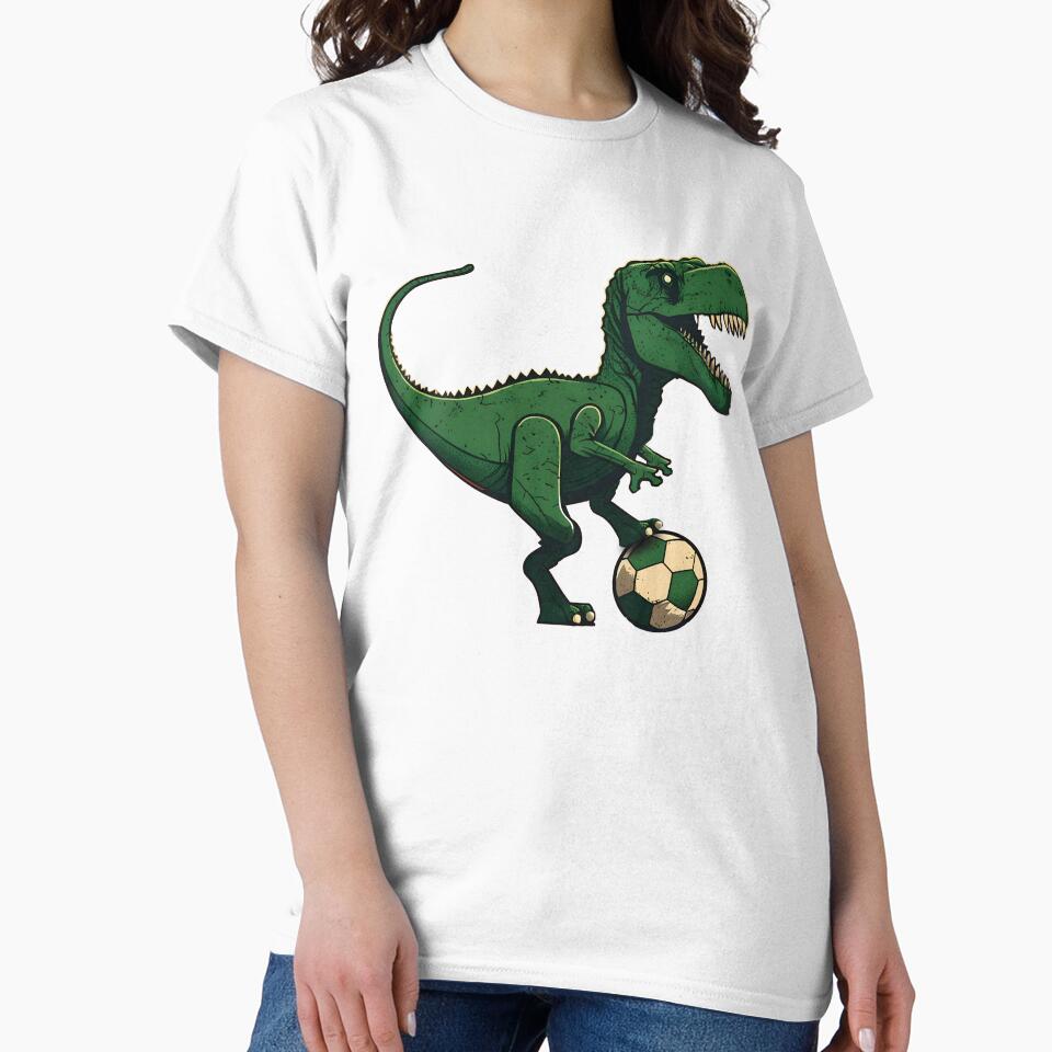 T-Rex Dino Soccer by PatternBestFan