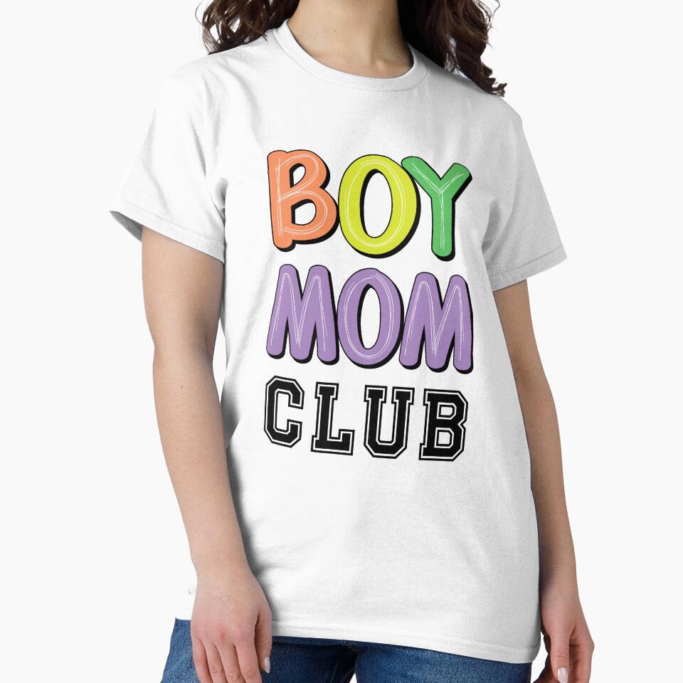 Boy Mom Club by A Texas Belle Designs T-Shirts, Hoodie, Sweatshirt | BlankRebels.com (Image 2)