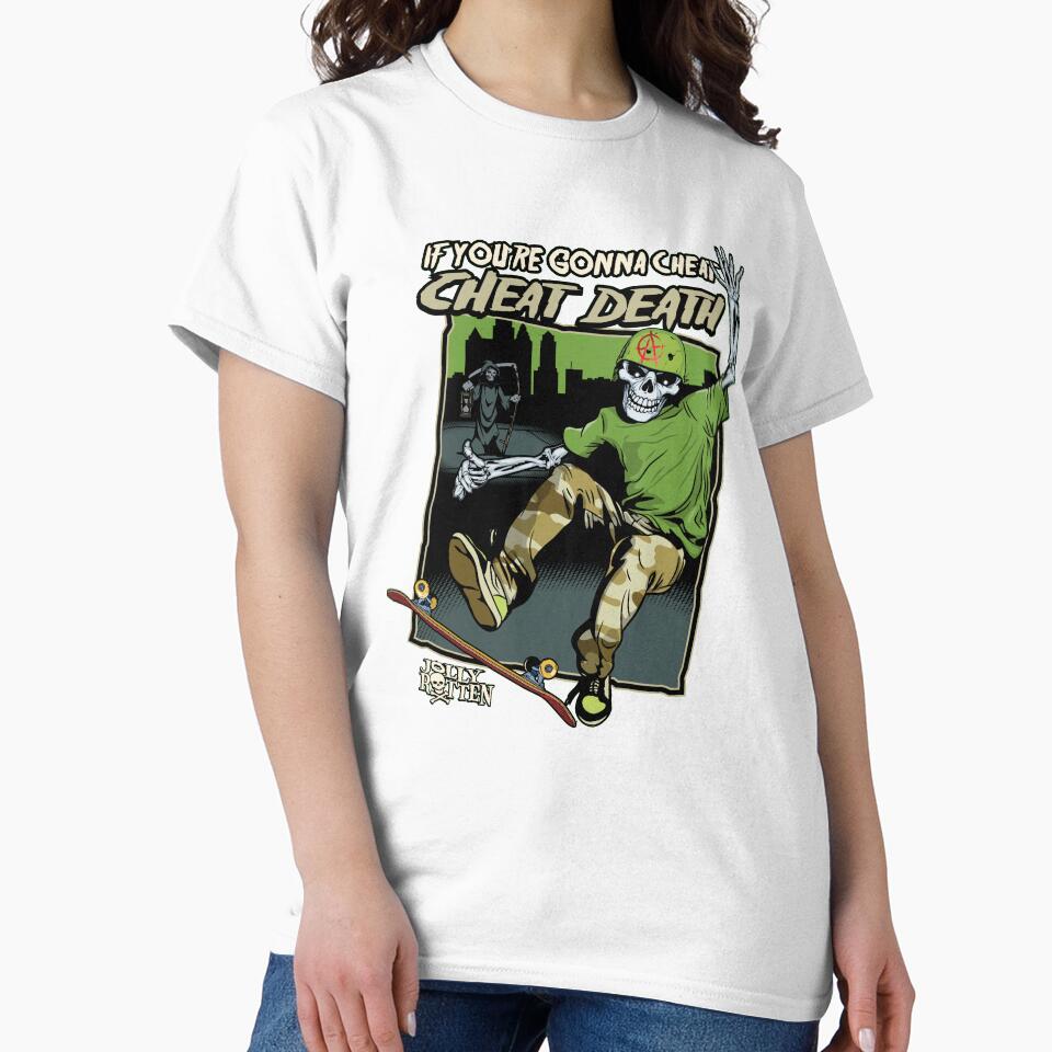 Jolly Rotten - Skateboard Art by drawntobewild T-Shirts, Hoodie, Sweatshirt | BlankRebels.com (Image 2)