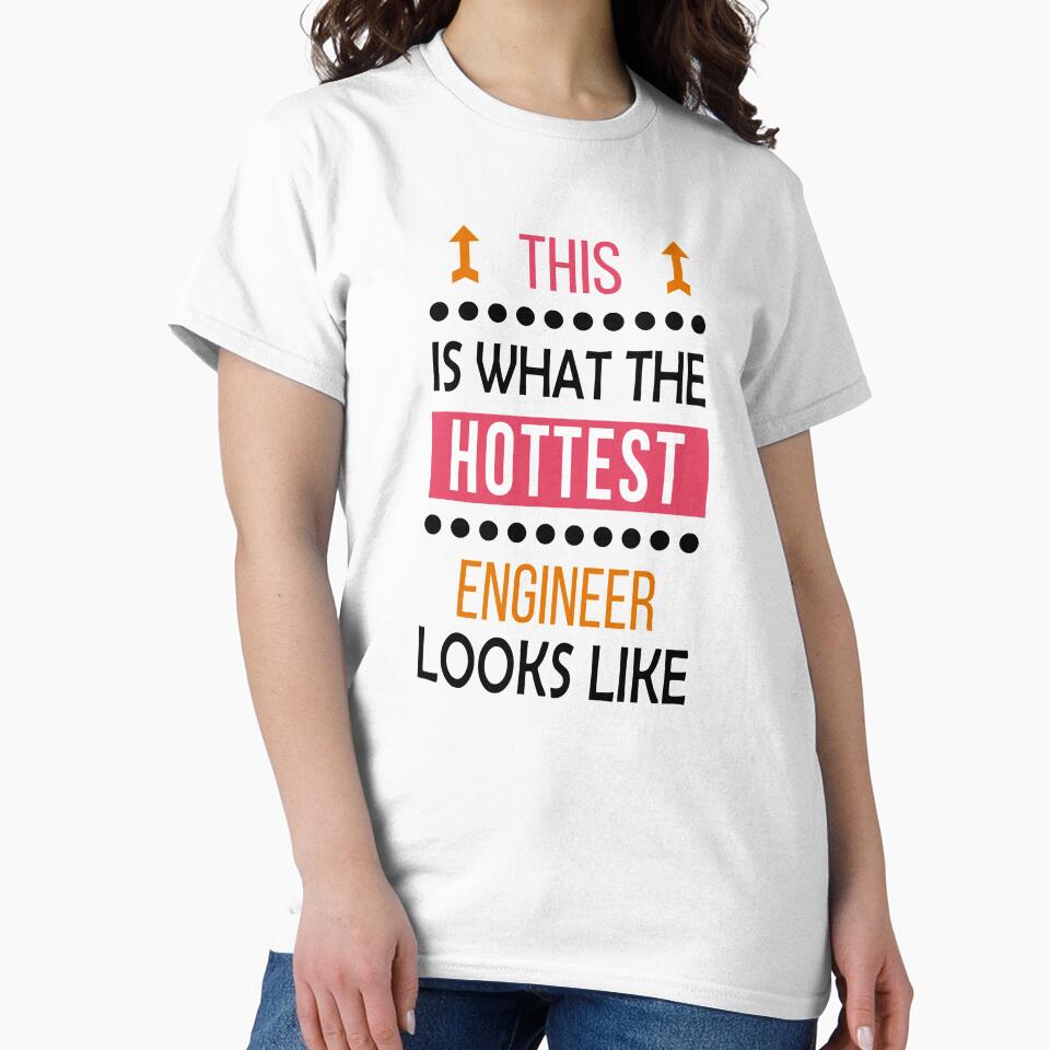 Engineer Hottest Looks Like Cool Funny by smily-tees Hoodie, Sweatshirt | BlankRebels.com (Image 2)