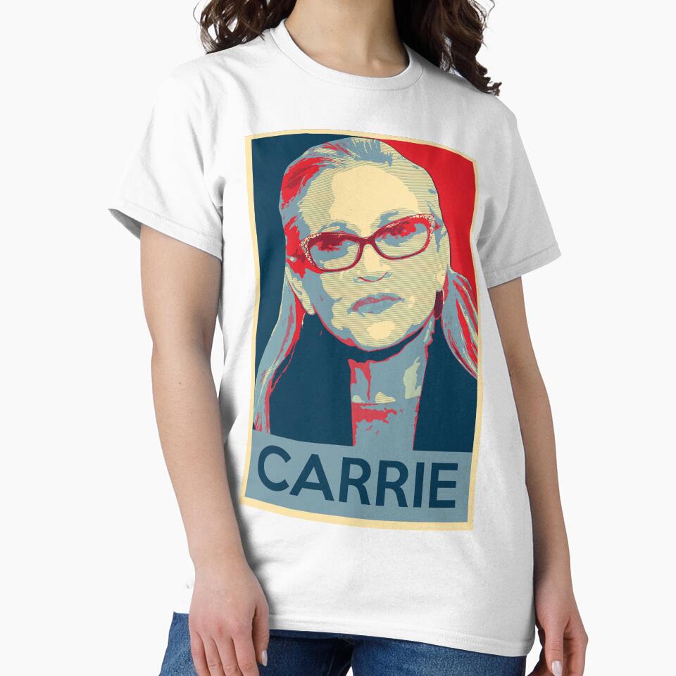 Carrie Fisher Poster by baranskini