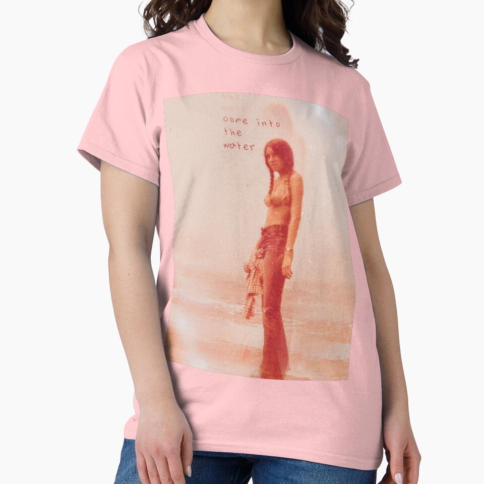 Come Into the Water Hippie Bohemian 70's 80's 90's Aesthetic Vintage Indie Design by streamsleep T-Shirts,... (Image 2)