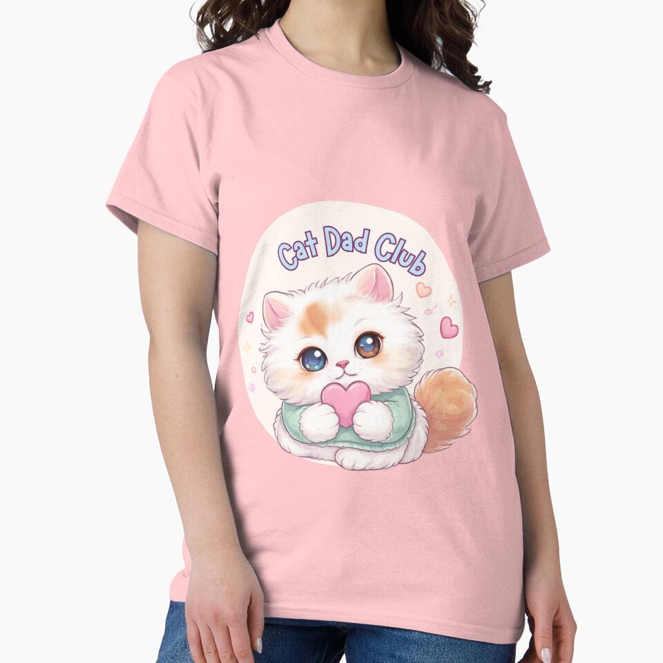 Cat Dad Club| Cute Cat Lover Design by CuteVibesStudio