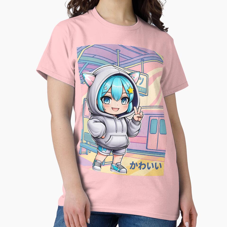 Kawaii Station Vibes by Stylnadruk T-Shirts, Hoodie, Sweatshirt | BlankRebels.com (Image 2)