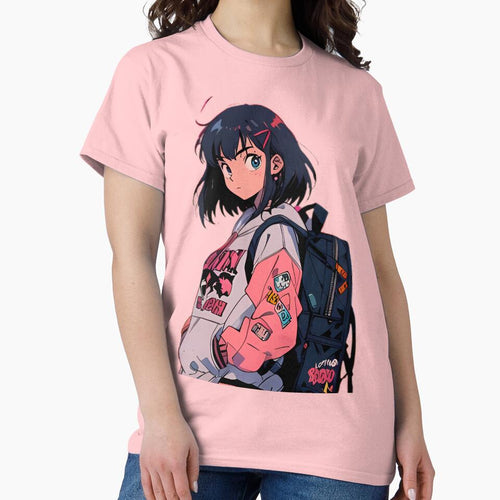 "SCHOOL'S OUT! - Retro Anime Rebel T-Shirt & Hoodie (Image 2)