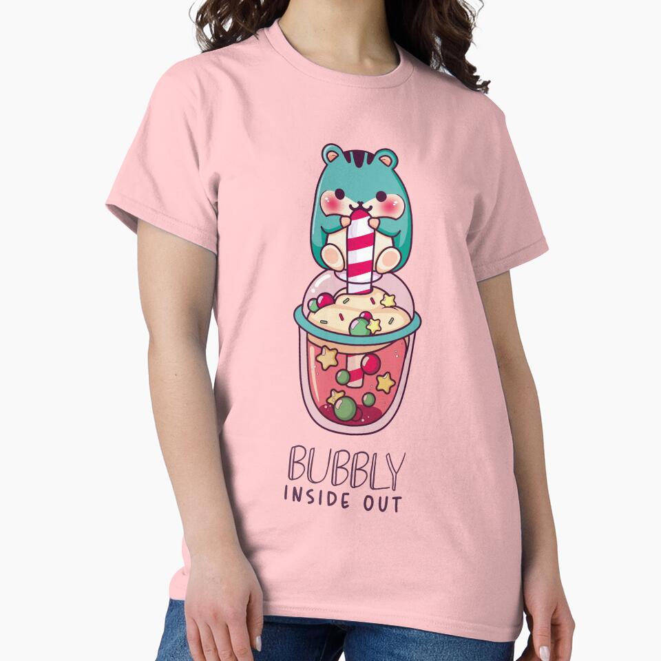 BUBBLY INSIDE OUT [BUBBLE TEA CHRISTMAS] by HOLY-D-TEE Hoodie, Sweatshirt | BlankRebels.com (Image 2)